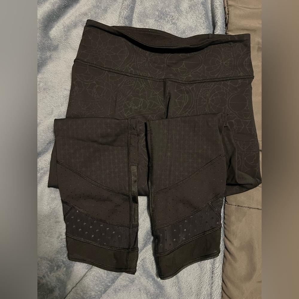 lululemon athletica Align Cropped Black Leggings